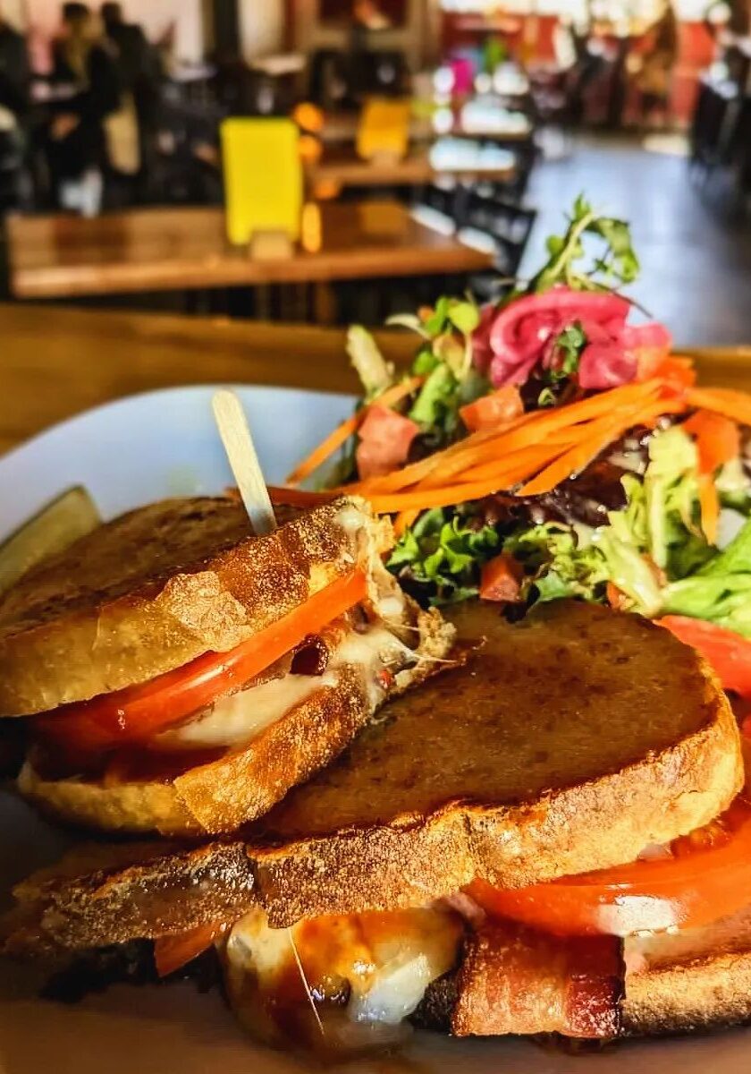 Pepper jack Bacon Grilled Cheese